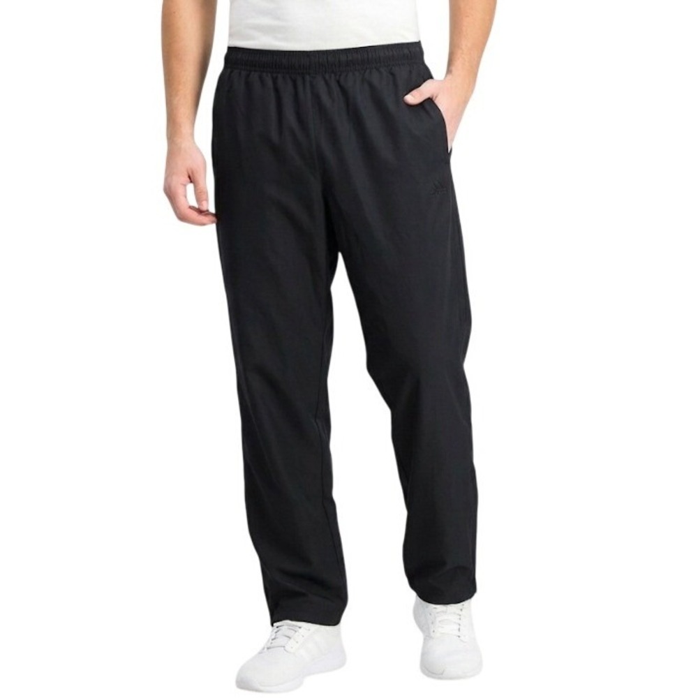 Adidas Track Pants Men's Large Black Joggers Athletic‎ Sportswear Y2K Sportswear